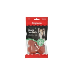 Dogman - Meaty Andemedaljoner Hundegodbidder, 80g