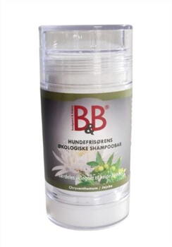 B&B økologisk shampoobar Hvid