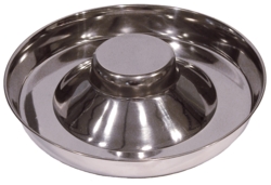 Dogman - Madskål Hvalp Rustfri Metal 28x4cm
