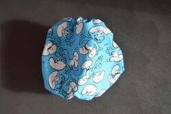 Snoods / ørebeskytter ( Smølf, hvalpestørrelse )