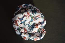 Snoods / ørebeskytter ( Superhelt hvid / stor størrelse 60 )