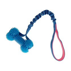 Dogman - Hvalpelegetøj ben Blå/Lyserød 50cm