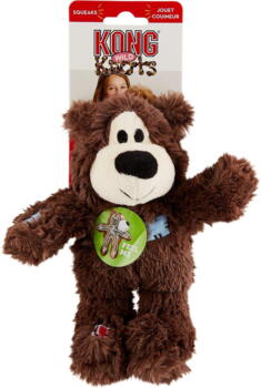 KONG Toy Wild Knots Bear Mix S/M 19cm