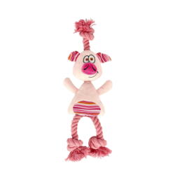 Dogman Legetøj PiggeRep Rosa L 40cm