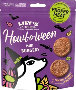 LILY'S KITCHEN - Halloween Mini Burgers (kylling og kalkun)