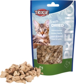 Trixie - Premio Freeze Dried Chicken Hearts (kylling), 25g