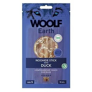 Woolf - Earth Noohide Sticks, Duck Small, 10 stk