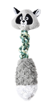 Dogman - Hundelegetøj Vaskebjørn Grå 42,5cm