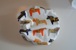 Snoods / Ørebeskytter ( Dala Hest / Stor størrelse )