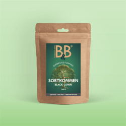B&B - Sortkommen - Superfood topping 100 g.