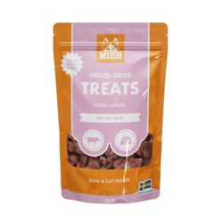 MUSH - FRYSETØRREDE GODBIDDER GRISELUNGE, 55 g