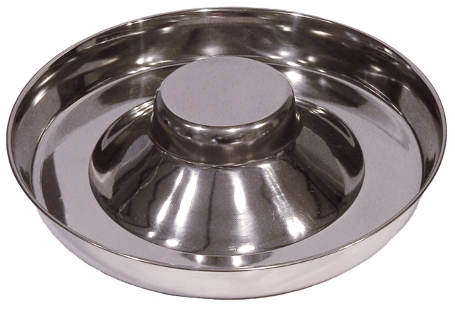 Dogman - Madskål Hvalp Rustfri Metal 28x4cm