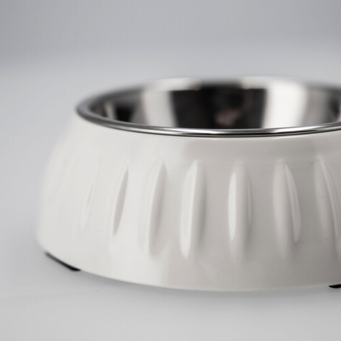 Dogman - Madskål Retro Hvid M