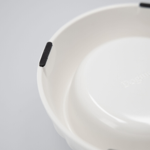 Dogman - Madskål Retro Hvid M