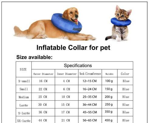 FioniaVet - Oppustelig Krave, Nylon, M