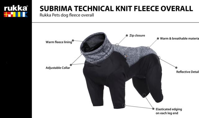 Rukka Pets - Subrima knit overall - Forest