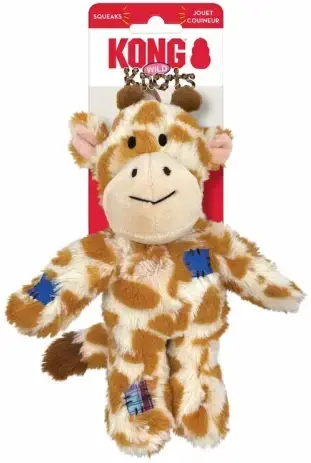 KONG - Wild Knots Giraffe S/M 24x20,5x9 cm.