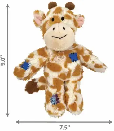 KONG - Wild Knots Giraffe S/M 24x20,5x9 cm.