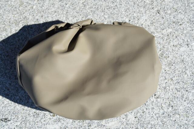 Snoods / ørebeskytter ( Taupe / regnstof ) Stor str 55