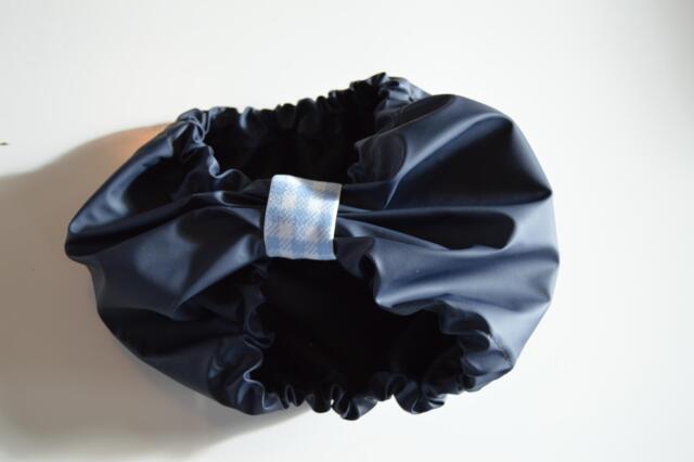 Snoods / ørebeskytter, Marine blå, Regnkvalitet, Stor størrelse )