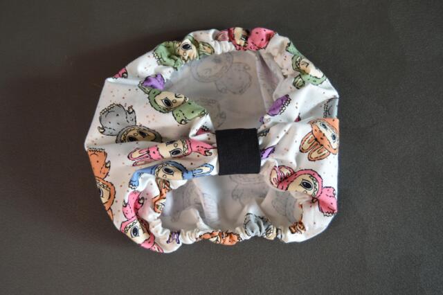 Snoods / ørebeskytter ( Labubu, flerefarvet, Hvalp )