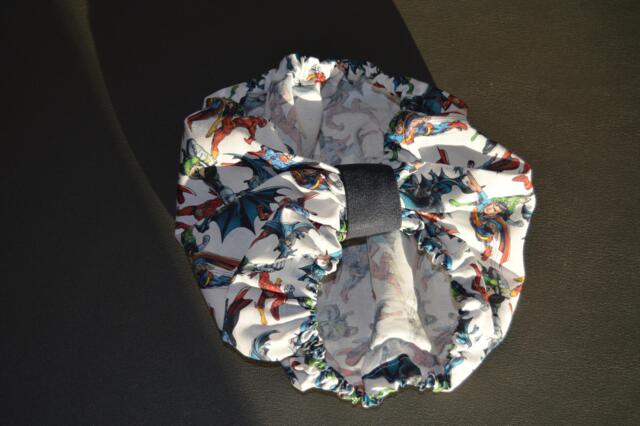 Snoods / ørebeskytter ( Superhelt hvid / stor størrelse 60 )