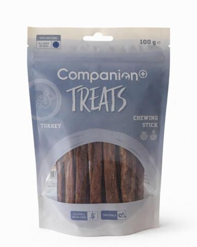 Companion+ - Vital Tyggestænger med kalkun og glucosamine, 100 g