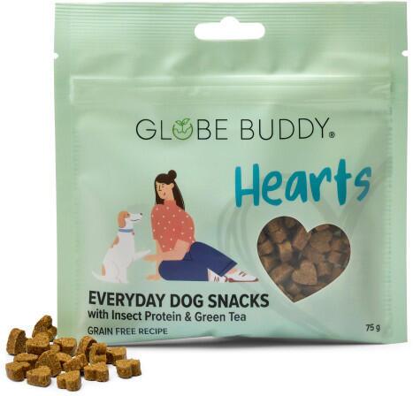 Globe Buddy - Hearts, Insect & Green Tea Extract, 75 g