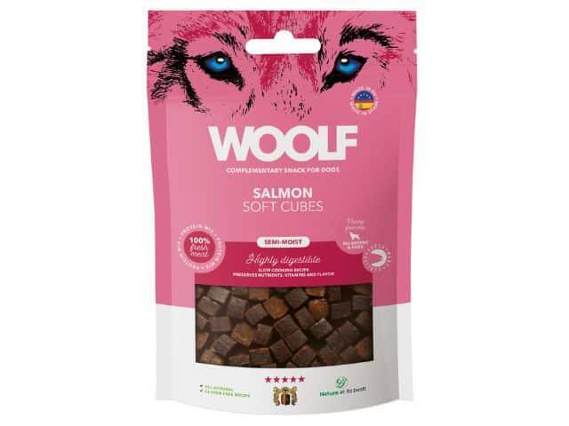 Woolf - Soft Cubes Salmon, 100g