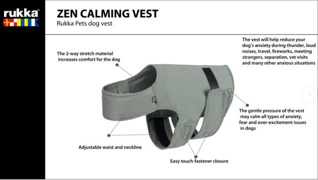 Rukka Pets - Zen calming vest