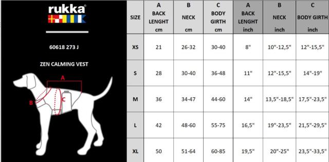 Rukka Pets - Zen calming vest