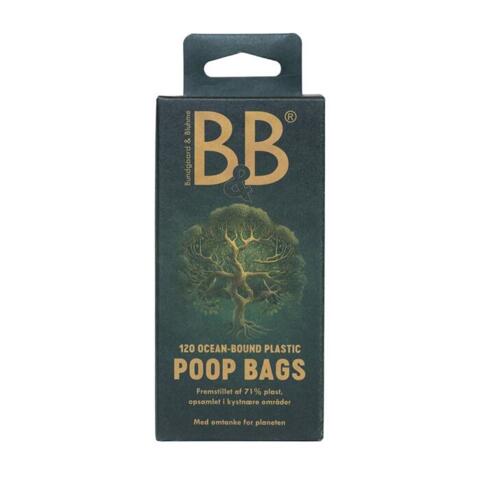 B&B - Hundeposer fra ocean-bound plastik (120 poser)