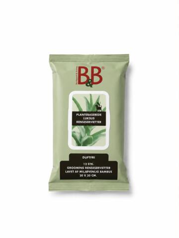 B&B - Bambus Renseservietter Travel pack