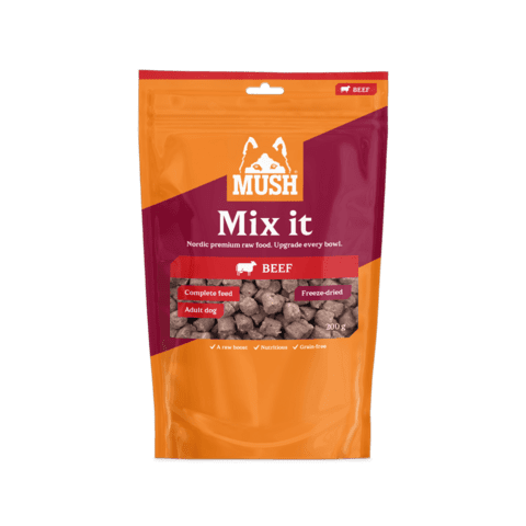 MUSH - Mix it – Freeze-Dried Okse 200 g
