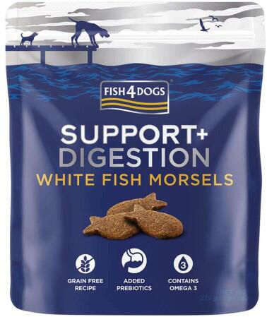 F4D - Digestion White Fish Bits, 225 g