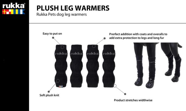 Rukka Pets Plush Leg Warmer 4 pcs