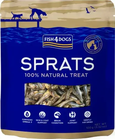 F4D - Natural Sprats, 85 g