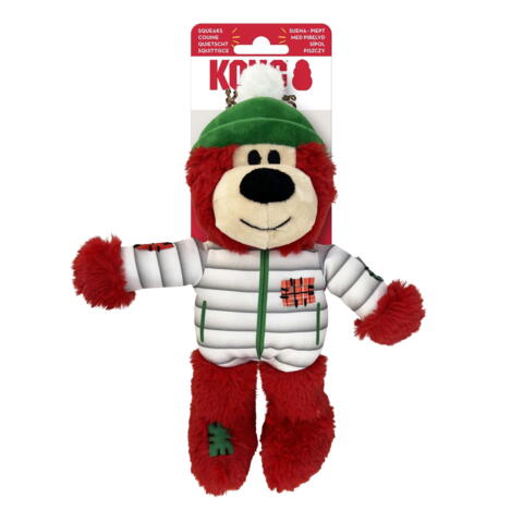 KONG Holiday Wild Knots Bear Assorted Mix S/M