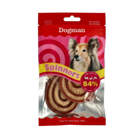 Dogman Spinner treat mix 34g