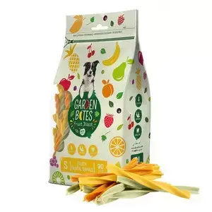 Garden Bites Fruity Dental Swirls Mix Veggie, 13 cm - 30 stk.