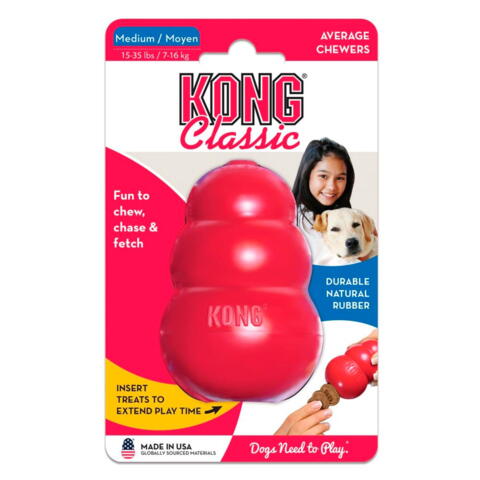 KONG Legesag Kong Classic Rød M 8,5cm