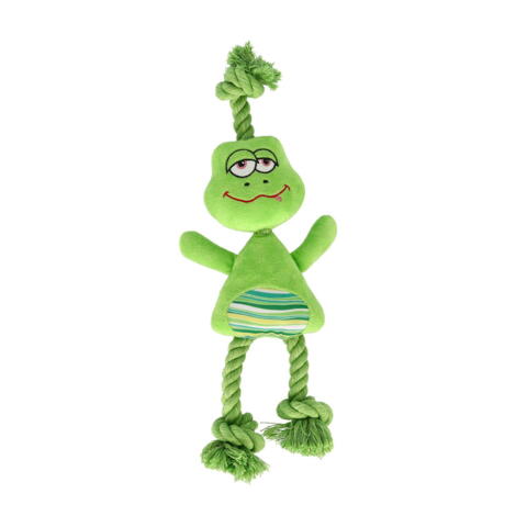 Dogman Toy FrogRep Green L 40cm