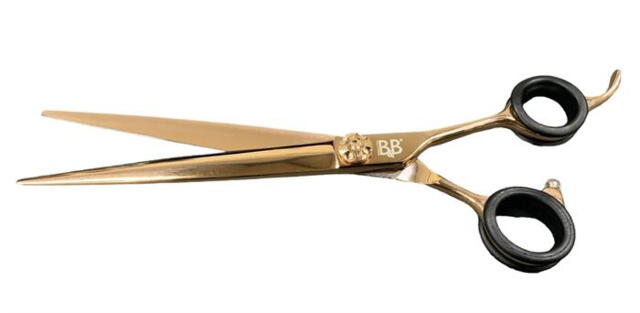 B&B scissor straight 7,5'' Rosegold