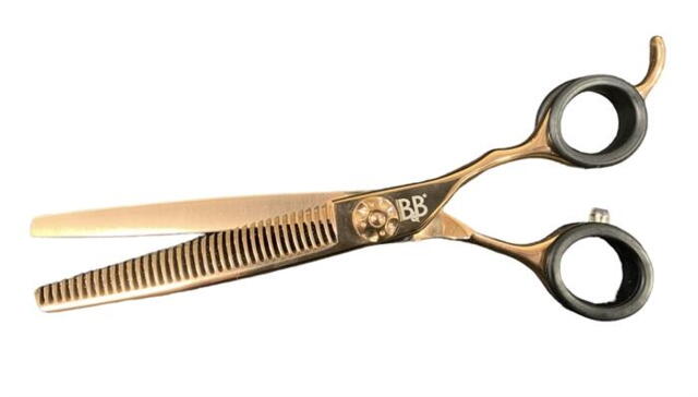 B&B Effeiler scissor 6,5" Rosegold