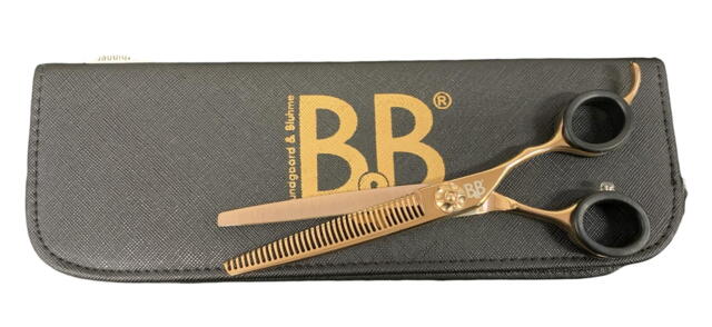 B&B Effeiler scissor 6,5" Rosegold