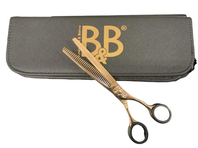 B&B Effeiler scissor 6,5" Rosegold