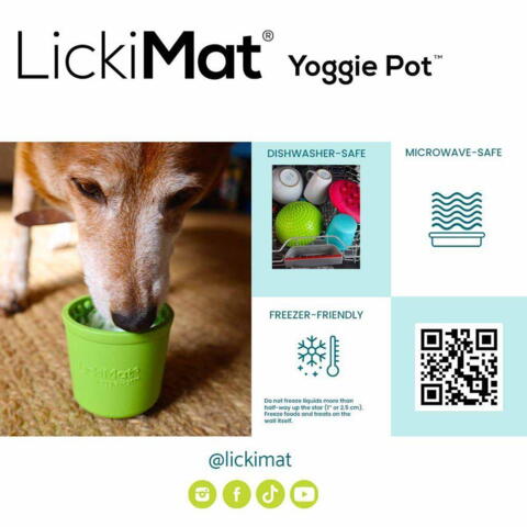 LickiMat - Yoggie Pot