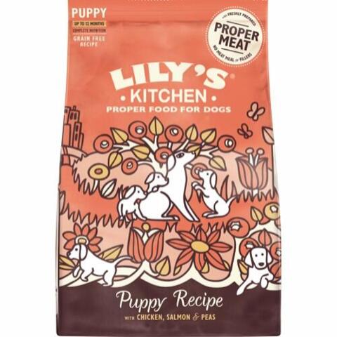 LILYS KITCHEN - Chicken & Salmon Dry Food for Puppies, 2,5 KG