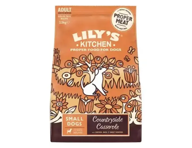 LILYS KITCHEN - CHICKEN, DUCK AND SWEET POTATO SMALL BREED DRY FOOD, 2,5 KG