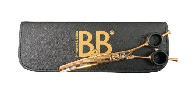 B&B Buet Effilersaks 7" Rosegold